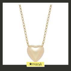 in stock Classic Heart-shaped Macy's Jewelry, Macy's Jewelry With Heart Charm, Mens Cologne, Mens Gift Sets, Eyeshadow Makeup, Pump Sandals, Baby Clothes Shops, Heart Pendant Necklace, 10k Gold