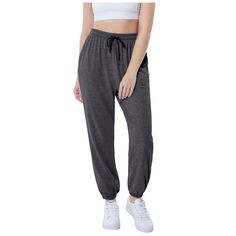 Fall Sweatpants, Long Sweatpants, High Waisted Joggers, Womens Joggers, Comfy Lounge Pants, Casual Lounge Wear, High Waisted Sweatpants, Lounge Trousers, Workout Pants Women