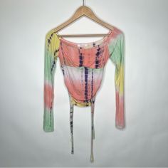 Brand: Win Win Size: Medium Color: Multiple Tie Dye Style: Blouse - Longsleeve Material: 95% Bamboo 5% Spandex Condition: 10/10 New Without Tags #Winwin #Blouse #Longsleeve #Top #Tiedye Long Sleeve Summer Blouse, Summer Multicolor Long Sleeve Blouse, Multicolor Stretch Tops For Day Out, Multicolor Long Sleeve Blouse For Day Out, Stretch Multicolor Tops For Day Out, Summer Stretch Tops With Long Sleeves, Summer Stretch Top With Long Sleeves, Summer Long Sleeve Tops For Brunch, Long Sleeve Summer Top For Brunch