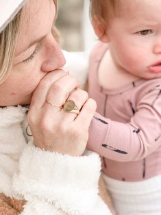 " A simple statement piece that I will cherish forever" - @haveakidtheysaid  Get the initials of your little on our Claire signet ring and have it with you forever.   #mothersday #giftsformom #monogram #ring Adjustable 14k Gold Signet Ring For Everyday, Adjustable Engraved Ring Tarnish Resistant For Everyday, Adjustable Tarnish-resistant Engraved Ring For Everyday, Everyday Tarnish Resistant Open Engraved Ring, Engraved Initial Ring For Everyday, Adjustable Tarnish Resistant Signet Ring For Everyday, Everyday Stackable Signet Ring With Open Design, Trendy Personalized Rings For Everyday, Trendy Personalized Open Ring