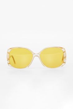 Yellow Fun Yellow Sunglasses With Gradient Lenses, Retro Yellow Sunglasses With Gradient Lenses, Yellow Frame Sunglasses, Yellow Tinted Sunglasses, Yellow Anti-reflective Plastic Sunglasses, Vintage Frames, Mirrored Sunglasses, Spice Things Up, Sunglasses