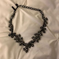 Oscar Necklace, Black With Detailed Charm! Used A Handful Of Times At Most But In Perfect Condition. Must Have Accessory Necklace Black, Jewelry Necklace, Womens Jewelry Necklace, Must Haves, Jewelry Necklaces, Necklaces, Women Jewelry, Black White, Black And White