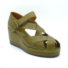 Our strappy platform wedge sandal with traditional Re-Mix style and comfort. Leather uppers with rubber soles 2 ½" wedge heel with a 1” platform Imported Sizing The Meadow comes in U.S. Women's whole sizes, 5-11.   It runs true to size. Please consider the measurements of the Meadow footbed length to determine your cor Footwear Fashion, Shoes Ideas, Casual Leather Shoes, Shoe Repair, Shoe Company, Mix Style, Unique Shoes, Platform Wedge Sandals, Platform Wedge