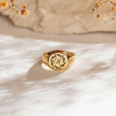 Transform your unique Initial Name into a cherished keepsake ring, ideal for gifting to a cherished family member, friend, or even as a special treat for yourself. 💍💍 Custom Handwriting Engraved Ring💍💍 ---------------------------------------------- ◗ Dimensions: 12mm (0.5'') Height ◗ Finish: Silver ∙ Gold ∙ Rose Gold ∙ Black ◗Personalization: Customize the design with your own Initial Name. ❓❓HOW TO ORDER❓❓ ---------------------------------------------- ◗ Simply use the "Message" button to s Heirloom Round Birth Flower Jewelry, Classic Round Birth Flower Jewelry, Classic Customizable Jewelry For Gifts, Vintage Jewelry With Engraving Option For Gifts, Personalized Heirloom Jewelry For Mother's Day, Engraved Ring Jewelry Gift, Personalized Minimalist Engraved Ring As A Gift, Adjustable Minimalist Engraved Ring For Gift, Stamped Yellow Gold Signet Ring Gift