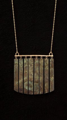 This bold piece of jewelry is a wearable art piece. A painting around your neck that moves and flows as you do. Brass with patinas and a handmade hook clasp in gold-fill wire. Stone Bead Jewelry, Brass Patina, Bar Jewelry, Art Jewelry Contemporary, Hook Clasp, Chunky Necklace, Artistic Jewelry, Metal Necklaces, Art Jewelry