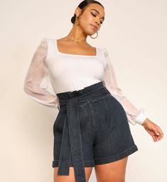 Shorts With Belt, Plus Size Pants, Denim Shorts, Short Dresses, Mini Skirts, Fashion Accessories, Womens Shorts, Plus Size