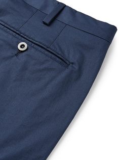 Shop LORO PIANA Navy Slim-Fit Stretch-Cotton Twill Trousers, Explore the latest in-season LORO PIANA collection today on MR PORTER Blue Loro Piana Shoes Outfit, Loro Piana Men Shoes, Loro Piana Menswear, Loro Piana Shoes, Blue Loro Piana Shoes, Loro Piana Trousers, Navy Trousers, Twill Trousers, Loro Piana