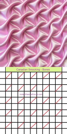 an image of a quilt pattern with lines in the center and diagonals on each side