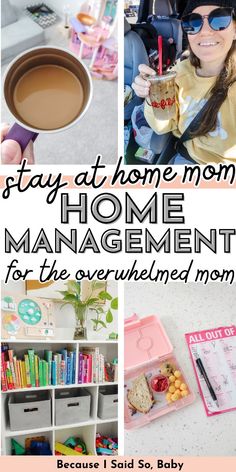 Learn how to run your home efficiently as a stay at home mom! Cleaning & organizing routines, packing lunches, budgeting - I'll share everything you need to know! #stayathomemom #sahm #home #management #organization #howto #tips #help Stay Home Mom, Organized Mom Tips, Mom Organization, Toddler Morning Routine, Mommy Motivation, Mom Routine, Montessori Parenting, Household Management, Stay At Home Parents