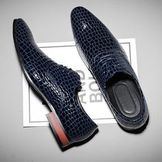 Category:Oxfords; Upper Materials:PU Leather; Lining Materials:PU; Gender:Men's; Toe Shape:Round Toe; Outsole Materials:Rubber; Closure Type:Lace-up; Function:Comfortable,Slip Resistant; Listing Date:09/10/2024 Crocodile Pattern Round Toe Dress Shoes For Workwear, Crocodile Pattern Round Toe Dress Shoes For Work, Leather Oxfords With Crocodile Pattern And Pointed Toe, Business Crocodile Pattern Slip-on Oxfords, Office Leather Shoes With Crocodile Pattern And Round Toe, Semi-formal Leather Shoes With Crocodile Pattern, Crocodile Pattern Leather Shoes With Round Toe, Business Dress Shoes With Crocodile Pattern, Plain Toe Dress Shoes With Crocodile Pattern For Office