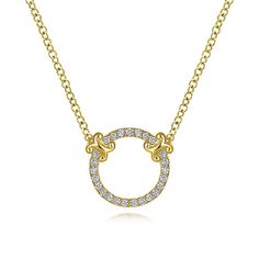 14K Yellow Gold Open Diamond Circle Pendant Necklace Diamond Circle Pendant, Classic Wedding Band, Yellow Gold Necklace, Circle Pendant Necklace, Circle Diamond, Anniversary Bands, Circle Pendant, Pendant Bracelet, Gold Platinum