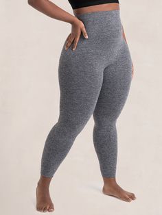 Crafted for all-day comfort and confidence, the High Waisted Shaping Leggings are designed with breathable, moisture-wicking fabric that seamlessly smooths and shapes your curves from waist to ankle. Featuring an anti-slip silicon strip for a secure fit these leggings are a versatile wardrobe essential that goes with every outfit for any occasion. Combines the comfort of leggings, the power of shapewear Designed for women of every body type Tucks and lifts in all the right places Opaque Fabric, Wedding Bra, Shaper Panty, Swollen Legs, Support Bras, Black Bottoms, Moisture Wicking Fabric, High Waisted Leggings, Heather Gray, Shapewear