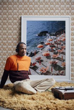 “Shot on film while driving along the Amalfi coast in Italy. During our roadtrip, we discovered a relaxing beach bar near the pretty village of Positano, we had to go there and as we walked down the narrow staircase, I shot this view of characteristic orange umbrellas and sunbeds. I still remember the crystal-clear water and the breeze of summer.” - Tim Buiting 3d Art Sculpture, Shot On Film, Relaxing Beach, I Still Remember, Retro Sofa, Shelving Racks