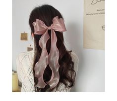 Bow Mesh Hair Clipmeasurement is cm.Product Information Material: 100% Alloy Color: D7 - Ice Blue Wash care: Wipe Clean Ribbon Hairstyle, Hair Ribbons, Bow Hair Accessories, Mesh Ribbon, Bow Hair Clips, Pink Silk, Hair Barrettes, Hair Accessories For Women, Vintage Silk