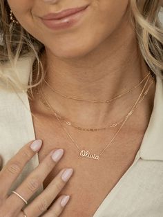 Our satellite choker necklace is the perfect start to your necklace layered look!¬† Delicate and simple, it compliments almost any necklace in your jewelry box. This is an everyday staple you will never want to take off. Dainty Adjustable Name Necklace, Elegant Name Necklace With Delicate Adjustable Chain, Elegant Adjustable Name Necklace With Delicate Chain, Dainty Name Necklace With Delicate Adjustable Chain, Minimalist Everyday Charm Choker Necklace, Everyday Delicate Clavicle Chain Choker, Delicate Everyday Clavicle Chain Choker, Everyday Name Necklace With Clavicle Chain, Minimalist Layered Necklace With Satellite Chain