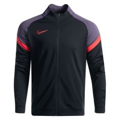 Description NEW 100% AUTHENTIC Nike Men's Dri-FIT Academy Soccer Track Jacket Pullover Jacket with tags.  Hoodies are NEW and NEVER WORN Nike items. Sizes: S, M, L, XL, XXL Color: BLACK / BLACK / SIREN RED Payment & Shipping Payment is accepted via PayPal only. Please pay within 48 hours following the close of the auction. Item will be shipped through USPS First Class Mail within 1 business day of receiving payme Black Siren, Nike Shirts, Pullover Jacket, Track Jackets, Dri Fit, Black Nikes, Pullover Sweatshirt, Nike Men, Active Wear