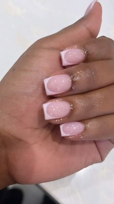 Short Square Nails Ideas, Square Nails Ideas, Rasta Nails, Blush Pink Nails, Henna Nails, Hard Nails, Short Square Nails, Summery Nails, Girly Acrylic Nails