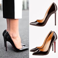 Lovely Christian Louboutin Black Patent Leather Pigalle 120mm Pumps Heels Size: 37 Very Good Preloved Condition No Flaws, Only Minimal Wear And Scuffs On Leather Soles. See Pics For More Details. Bundle Discounts Available Please Note If The Item Is Not Marked “Sold” This Item Is Available For Immediate Purchase! As Always- I Appreciate Your Interest In My Closet, But I Am Not Able To Model All Items, And I Do Not Trade. Smoke Free Home! Happy Poshing! Luxury High Heel Workwear Heels, Luxury High Heel Heels For Workwear, Luxury Court Shoes With 4-inch Heel, Luxury 4-inch Heels For Office, Red Sole High Heel Business Heels, Black Patent Leather, Christian Louboutin Shoes, Pumps Heels, Patent Leather