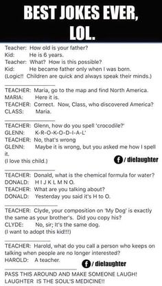 the best jokes ever, lol by teacher k i on devidars com