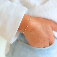 Gold Dainty Bracelet - Wynwood Shop Adjustable Minimalist 14k Gold Filled Charm Bracelet, Adjustable Dainty 14k Gold Bracelet, Adjustable Dainty 14k Gold-filled Bracelet, Dainty Adjustable 14k Gold Filled Bracelet, Minimalist Gold Charm Bracelet For Friendship, Minimalist Stackable Bracelets For Friendship, Minimalist Adjustable 14k Gold Filled Beaded Bracelets, Minimalist Hypoallergenic 14k Gold-filled Bracelets, Minimalist Hypoallergenic 14k Gold Filled Bracelets