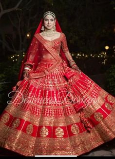 Made to Order/Measurement/Custom Order Lehenga - Color : Red - Fabric : Embroidered Georgette - Fully flared paneled lehenga - Embroidered  Blouse -  Net Dupatta with Border - Drawstring closure with Tassels - - It can be customize in any design or size  PLEASE NOTE: BUYERS ARE RESPONSIBLE FOR ANY CUSTOMS AND IMPORT TAXES THAT MAY APPLY. This is a made to order product. If you opt for 'Made To Measurement Option', we will provide a measurement template and you can share the measurements likewise. If you want to opt for 'Standard Size', Please refer to the size chart provided in the listing. Shipping: Standard Shipping is done by DHL ecommerce and it mostly takes 2 to 3 weeks to deliver after dispatch. Express Shipping is done by DHL express and it mostly delivers within a week after dispat Bridal Lehenga Blouse, Designer Lehanga, Red Bridal Lehenga, Bridal Lehenga Red, Lehenga Blouse, Indian Lehenga, Chaniya Choli, Blouse For Women, Net Dupatta