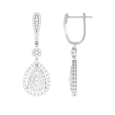 Product Details Shine on your wedding day with these dazzling Moissanite bridal earrings. Pear-shaped motif with pave-set stones for maximum sparkle and elegance. Product Information SKU SHP-EARRINGS032230450 Weight 5.74 gm (Approximate) MOISSANITE INFORMATION No.of Stones 166 Pieces Total Weight 3.62 Carat (Approximate) Dimension(approx) Round-0.80X0.80 mm-10 PcsRound-0.90X0.90 mm-8 PcsRound-1.20X1.20 mm-10 PcsRound-1.30X1.30 mm-4 PcsRound-1.40X1.40 mm-6 PcsRound-1.50X1.50 mm-62 PcsRound-1.60X1 Bridal Drop Earrings, Bridal Earrings Drop, Round Moissanite, Pave Setting, Shine On, On Your Wedding Day, Bridal Earrings, Pear Shaped, Wedding Day