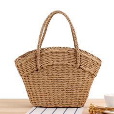 Weaving Bag, Straw Weaving, Casual Clutch, Straw Tote Bag, Top Handle Handbags, Straw Tote, Shoe Gifts, Crossbody Tote, Woven Bag