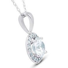 This high quality womens pendant features a 6.5mm genuine moissanite and genuine round cut diamonds that encircle the main stone. All stones are set in solid 14k white gold. An 18" 14k white gold clasp lock chain is included. This pendant has ALOT of sparkle and brilliance and a noticeable size to wear every day. Diamond White Jewelry With Center Stone Round Pendant, Diamond White Round Pendant Jewelry With Center Stone, Anniversary Necklace With Round Center Stone, White Gold Necklace With Center Round Stone, White Gold Necklace With Center Stone, Fine Jewelry White Necklace With Center Stone, Fine Jewelry White Necklaces With Center Stone, Gift Diamond Necklace With Round Cut Center Stone, Gift Round Cut Diamond Necklace With Center Stone