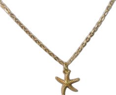 Dainty Starfish Necklace For Beach, Gold Shell Necklace With Starfish Charm For Summer, Gold Shell Necklace With Starfish Charm As Gift, Starfish Shell Necklace As A Gift, Beachy Starfish Necklace For Gift, Beachy Starfish Necklace Gift, Starfish Charm Shell Necklace As A Gift, Starfish Charm Shell Necklace Gift, Starfish Charm Shell Necklace For Gift