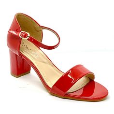 Perfect Dress Shoes for Gift or Casual Night on the Town!! MONEY BACK GUARANTEE  Worry-free shopping. Get the item you ordered, or your money back,  on virtually all items. * The size is subject to availability. Red Summer Heels For Formal Occasions, Formal Fitted Red Sandals, Mid Heel Shoes, Women Heels, Gladiator Heels, Women's Evening Dresses, Red Heels, Confident Woman, Dress Evening