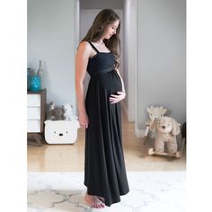 This. Dress. Is. Everything. It’s a must-have for the modern mom: perfect for pregnancy, postpartum, breastfeeding…and beyond! This designer nursing dress is super chic, yet comfy enough to sleep in. In other words, it’s almost as good a multi-tasker as you are. Our grow-with-you garment will be your bump’s BFF for nine months of pregnancy, cradling you in buttery-soft breathable stretch-knit. It is the ONE pregnancy and nursing dress you’ll want to pack in your hospital bag. And, once Baby arri Months Of Pregnancy, Pregnancy Dress, Pregnancy Essentials, Pregnancy Months, Nursing Pads, Modern Mom, Camisole Dress, Nine Months, Hospital Bag