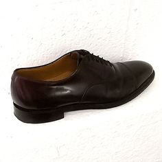 Size 12 Slim Business Dress Shoes With Rubber Heel Cap, Classic Low-top Derby Shoes For Formal Occasions, Classic Low-top Derby For Formal Occasions, Business Low-top Dress Shoes With Rubber Heel Cap, Classic Low-top Lace-up Shoes For Business, Classic Low-top Leather Shoes For Formal Occasions, Classic Low-top Dress Shoes For Office, Fitted Low-top Business Dress Shoes, Fitted Low-top Dress Shoes For Business