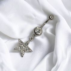 a belly button with a star on it