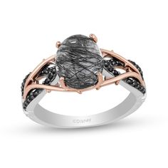 Fem Harry, Art Cakes, Enchanted Disney, Enchanted Disney Fine Jewelry, Disney Fine Jewelry, Wedding Ring Diamond Band, Black Rutilated Quartz, Tourmalinated Quartz, Black Quartz