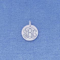 *Disc Circle Size : 1/2 Inch (1.2 cm) X 1/2 Inch (1.2 cm). *Pendant Thickness : 0.9 mm *3 Initials Monogram Letters. *Premium high end quality fine solid sterling silver with high polished finish and deeply engraved your name by laser machine, this pendant cut out by latest technology laser machine, top quality guaranteed. *Made in USA, ships from Los Angeles CA, USA. *Offer 1 year free warranty and from the date of you receive, you have 14 days to evaluate your purchase, and if you are not 100% Symbolic Engraved Round Pendant Charms, Symbolic Engraved Pendant Charms, Silver Monogram Pendant Charm Necklace, Silver Round Charms For Personalized Gifts, Engraved Sterling Silver Initial Pendant Charm, Sterling Silver Engraved Initial Pendant Charm, Engraved White Gold Round Pendant Charms, Personalized Engraved Silver Charms, Engraved Silver Charms For Customizable Gifts