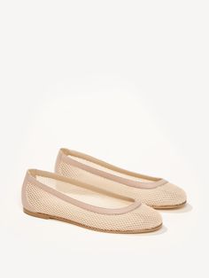 If there’s a material to wear this season, it’s mesh—and The Contessa boasts the best of it. With an Italian kid leather binding and double-layer mesh upper, this on-trend ballerina is both chic and durable—and flat-out fun. Elegant Mesh Ballet Flats, Spring Ballet Flats With Perforated Toe Box, Spring Ballet Flats With Perforated Round Toe, Chic Mesh Flats With Round Toe, Spring Slip-on Flats With Perforated Toe Box, Summer Ballet Flats With Textured Sole And Closed Toe, Elegant Mesh Ballet Flats With Flat Heel, Elegant Mesh Ballet Flats For Summer, Elegant Summer Mesh Ballet Flats