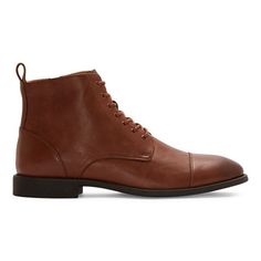 These J. Ferrar men's Colebrook lace-up boots are a classic cold-weather style you'll wear again and again. Crafted from smooth faux leather with a side zip closure, these boots have a durable rubber sole and memory foam insole for your comfort, plus a graduated cap-toe design for a stylish touch. Wear them with jeans and a sweater.Features: Memory FoamClosure Type: Lace-Up, Side ZipperFootwear Technology: Memory Foam InsoleShaft Circumference: 9 1/2 InchesBoot Shaft Height: 4 3/4 InchesShoe He… Business Lace-up Boots With Cap Toe For Winter, Formal Winter Lace-up Boots, Classic High-top Lace-up Boots, Formal Lace-up Winter Boots, Business Lace-up Cap Toe Boots For Winter, High-top Waterproof Boots For Winter Workwear, Winter High-top Waterproof Workwear Boots, Classic Plain Toe Waterproof Boots For Winter, Classic Plain Toe Waterproof Winter Boots