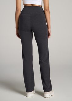 About Our Women's Cotton Straight Leg Tall Leggings A New Take on Women's Tall LeggingsGo casual or get cozy with American Tall Women's Straight Leg Cotton Leggings, specially made for the taller frame. These high-waisted tall leggings are a blend of comfort and style, designed to fit the longer legs of women 5'9" to 6'6".Features You'll Love: Fit: Straight leg, high-rise design for a flattering silhouette. Style: Chic and versatile, with a wide waistband, available in two classic and stylish co Comfort Stretch Pants For Relaxation, Solid Color Comfort Stretch Pants For Relaxation, Athleisure Straight Leg Bottoms For Relaxation, Full Length Activewear With Elastic Waistband For Relaxation, Sporty Full-length Pants For Relaxation, Full Length Sweatpants With Comfort Waistband For Relaxation, Sporty Full-length Bottoms For Lounging, Athleisure Straight Leg Yoga Pants For Lounging, Athleisure Straight Leg Pants For Relaxation