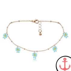 Flower Gold Beach Necklace Necklaces Collection, Gold Beach, Beach Necklace, Sandy Shores, Sea Lover, Beach Necklaces, Nautical Jewelry, Us Beaches, Marine Animals