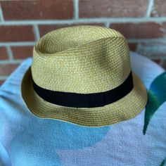 New Without Tags. Never Worn. Check Out My Other Listings To Bundle And Save 20%! Classic Summer Fedora One Size, Classic Summer Fedora One Size Fits Most, Adjustable Casual Panama Hat For Warm Weather, Adjustable Panama Hat For Warm Weather Casual Style, Yellow Casual Fedora With Flat Brim, Casual Yellow Fedora With Flat Brim, Yellow Flat Brim Fedora Casual Style, Casual Brown Panama Hat For Warm Weather, Casual Panama Hat For Beach Season