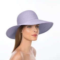 Eric Javits Women Hats Lilac Hampton Hat Brown Leather Hat, Vintage Style Hat, Floppy Beach Hat, Cute Beanies, Fall Hats, Elegant Hats, Winter Knit Hats, Summer Sun Hat, Summer Hat