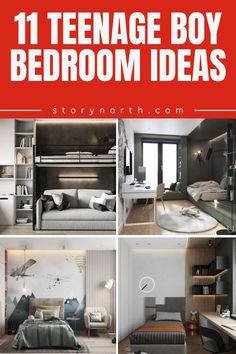 Pin these inspiring ideas for your son's bedroom makeover! Elevate his space with trendy decor and cool designs that he'll absolutely love. #TeenBedroom #HomeDecorIdeas #TeenagerRoom Son Bedroom, Teenager's Room, Dull Colors