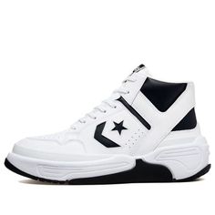 High-top Basketball Shoes With Contrast Sole, High-top Basketball Shoes With Contrast Sole For Sports, Sporty Lace-up Basketball Shoes With Vulcanized Sole, Mid-top Basketball Shoes With Contrast Sole, High-top Basketball Shoes With Vulcanized Sole, Sporty White High-top Sneakers With Abzorb Midsole, White High-top Sneakers With Abzorb Midsole, Sporty Style, White Sporty High-top Sneakers With Abzorb Midsole, Leather Basketball Shoes With Contrast Sole For Light Sports