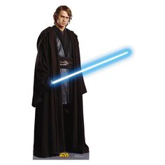 ANAKIN SKYWALKER Star Wars Lifesize Cardboard Cutout Standup Standee - Front Star Wars Theme Birthday, Cardboard Standee, Life Size Cardboard Cutout, Cardboard Standup, Life Size Cutouts, Cardboard Cutouts, Event Backdrop, Star Wars Merchandise, Cardboard Cutout