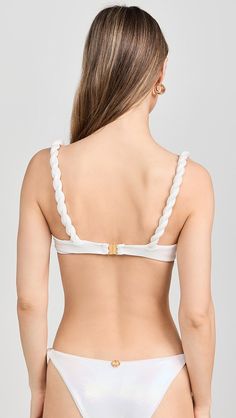 Bahia Maria Olivia Bikini Top | Shopbop Medical Problems, White Brand, Swimsuit Cover, Healthcare Professionals, Top Brands, Cover Up, Twist, Luxury Fashion, White