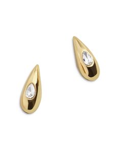 Baublebar Eliana Crystal Tear Shape Drop Earrings in Gold Tone Earrings In Gold, Jewelry Accessories, Gold Tones, Pick Up, In Store, Buy Online, Drop Earrings, Crystals, Free Shipping