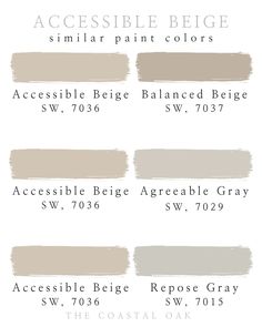 the different shades of gray paint