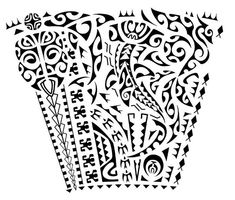 an abstract black and white pattern with many different designs on it's sides, including letters