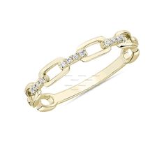 Moissanite Gold Chain Link Fashion Ring 14K Solid Gold Minimalist Pave Chain Ring Dainty Gold Diamond Chain Ring Half Eternity Every Day  ★ Product Details : * Gemstone : Moissanite * Moissanite Quality - FG VVS * Stone Shape : Round * Stone Size : 0.8mm Approx. * TCW : 0.04ct Approx.  * Total No. of Diamond : 12 ● Metal  * Silver, 10k, 14k, 18k Gold * More option in gold color : Rose Gold, Yellow Gold, White Gold ●  Ring size can be choose from the selection box. Larger and smaller sizes are av Gold Diamond Chain, Link Design, Diamond Chain, Ring Dainty, Fashion Ring, Multi Stone Ring, Chain Ring, Diamond Wedding Rings, Yellow Gold Rings