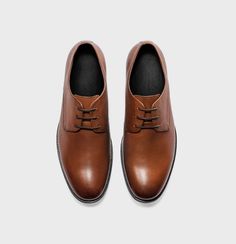 Groomsmen Shoes Brown Wingtip Leather Derby Shoes, Brown Plain Toe Lace-up Shoes With Leather Sole, Brown Lace-up Derby Shoes With Leather Sole, Brown Leather Sole Lace-up Shoes For Derby, Brown Lace-up Shoes With Textured Sole For Derby, Brown Lace-up Shoes With Leather Sole And Plain Toe, Brown Almond Toe Dress Shoes With Brogue Detailing, Brown Brogue Lace-up Shoes For Office, Classic Brown Lace-up Shoes With Almond Toe